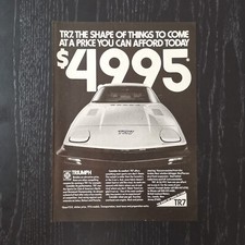 1977 Triumph TR7 - Original AD Advertising Pubblicità Vintage