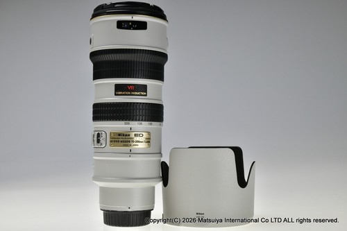Nikon nikkor ed - nikkor, 70-200