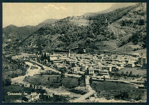 Cuneo vernante cartolina - cuneo,