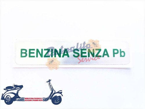 Adesivo benzina senza - , piombo