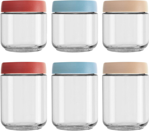Barattoli vetro con coperchio - vetro,
