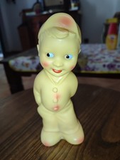 Pupazzo Ledra bambino Giallo Occhi Azzurri  Ledraplastic 15 Cm