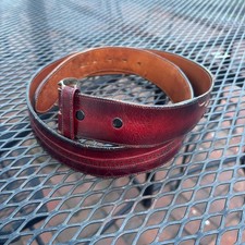 Cintura Lucchese in pelle uomo