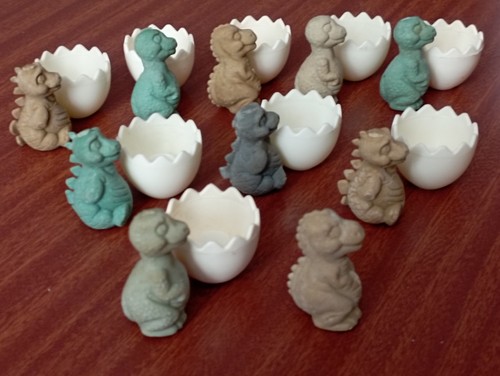Mini dinosauri nel guscio - mini,