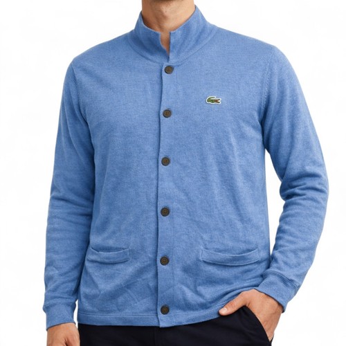 Lacoste cardigan uomo - , blu