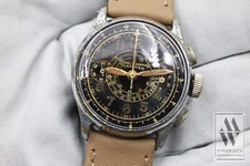 Orologio Harman vintage anni 40 stile pilota militare Valjoux Cal. 23 appena revisionati