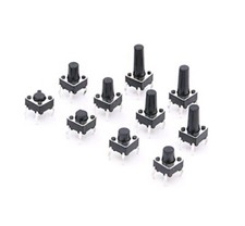 10X PULSANTI TATTILI 6X6mm