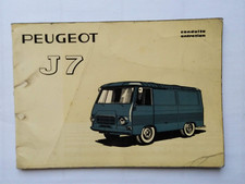 PEUGEOT  J7   LIBRETTO USO 