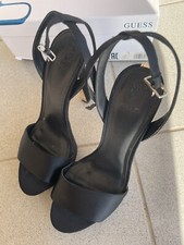 sandalo donna tacco alto plateau Guess