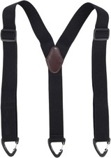 1.5 Inch Black Y-Back Belt