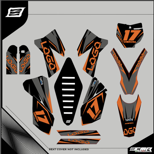 Kit grafiche adesive per - grafiche,