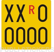 Kit lettere adesive - lettere, per