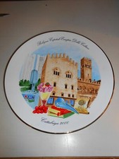 COLLEZIONISMO PIATTO TONDO CATTABRIGA 2000- BOLOGNA CAPITALE EUROPEA DELLA CULTU