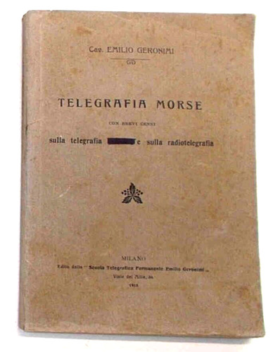 Geronimi telegrafia morse - telegrafia,