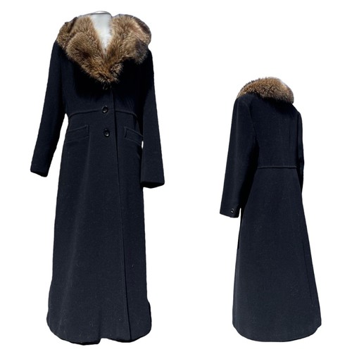 Cappotto lana lungo vintage