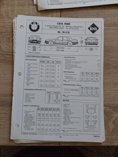 Bmw 730 735 e - 730, a