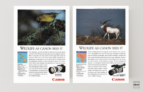 Canon eos1 ex1hi 1991 - 2x,