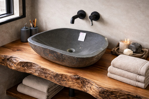 Lavabo pietra fiume - di,