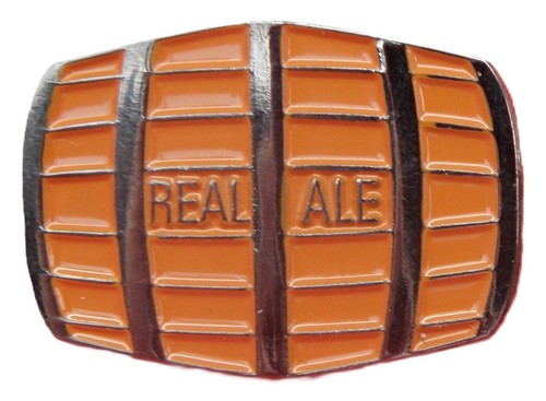 Beer barrel pin badge real - badge,