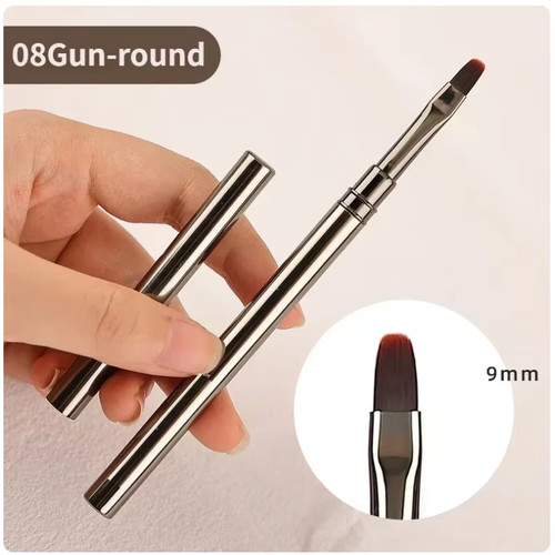 Pennello nail art retrattile - art,