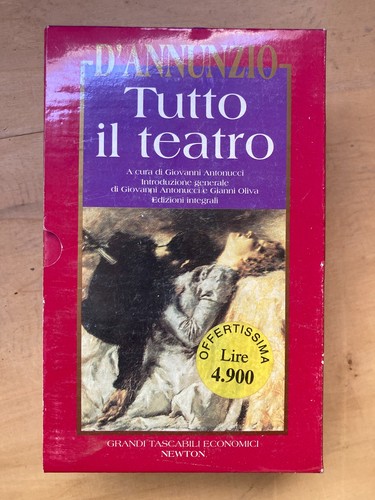 Annunzio tutto teatro - tutto, il