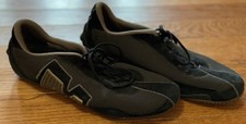 Scarpe da ginnastica US 11.5 Merrell Relay Fly in pelle nera da uomo Y2K Gorpcore