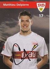 Autografo - Mathieu Delpierre