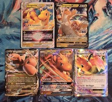 ???Lotto Carte Pokemon Dragonite Gx Dragonite V Dragonite Ex Dragonite Vastro