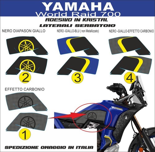 Adesivo yamaha tenere - yamaha, 700