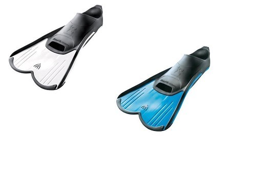 Pinne cressi light blu - light, blu/bianca