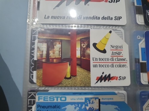 Scheda telefonica negozi insip - telefonica,