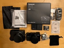 Panasonic LUMIX DMC-LX100 12,8MP kit fotocamera digitale completo ECCELLENTE con custodia
