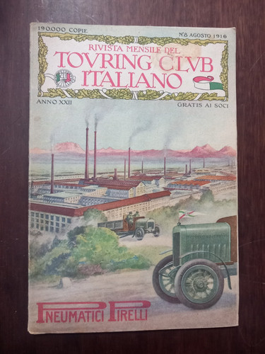 Rivista mensile touring - rivista, club