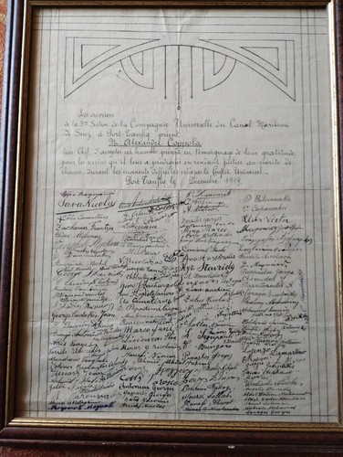 1918 canale suez - di,