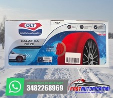 Calze Da Neve Omologate Italia EN 16662-1 Taglia XS S M L XL a Montaggio Rapido