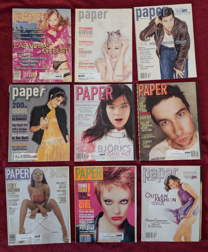 Paper magazine set issues - paper, 9