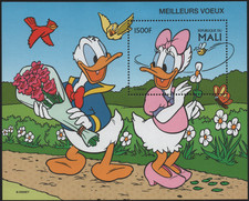 Foglietto "Paperino, auguri"