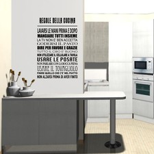 wall stickers frasi le regole