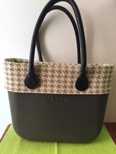 SACCA O BAG CANVAS COMPATIBILE  PER O BAG STANDARD + Bordo Doubleface+borsellino