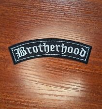 Brotherhood Biker Patch
