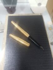 💎 Penna stilografica Lalex laminata ORO vintage anni '70/80 con serbatoio