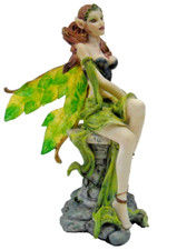 Les Alpes 042 202 Fate dei Segreti "Fata con Ali a Foglia Verde" Secret Fairies