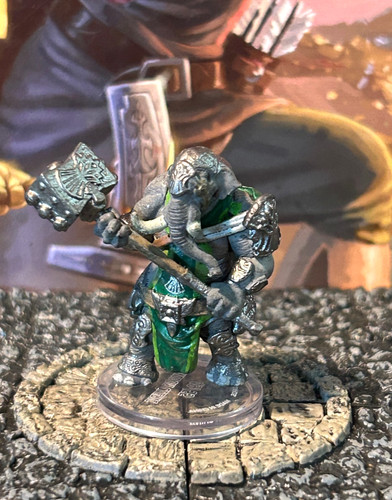 Loxodon chierico miniatura - loxodon, d&d