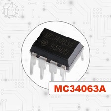 MC34063A MC34063API DIP-8 DC–to–DC CONVERTER CONTROL CIRCUITS - 2 PEZZI