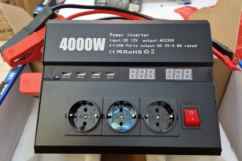 Inverter 4000w 12v - , output