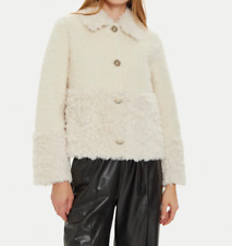 Giacca in ecopelliccia color burro LIU JO modello WF4369E0957