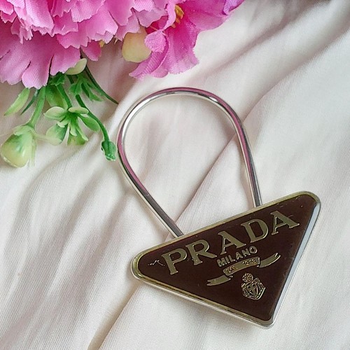 Prada vintage logo triangolo - prada,