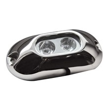 Faro subacqueo 2 LED blu Luce