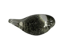 Statuina uccellino vetro