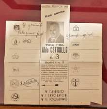 scheda elettorale elezioni